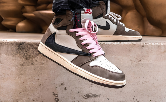 Sneakers Jordan en escalon