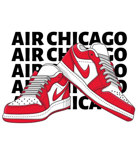 Sneakers rojas y blancas